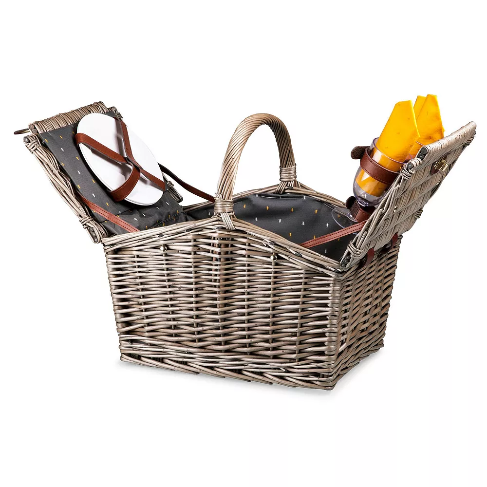 Picnic Time Piccadilly Service For Two Picnic Basket Set - Image 4