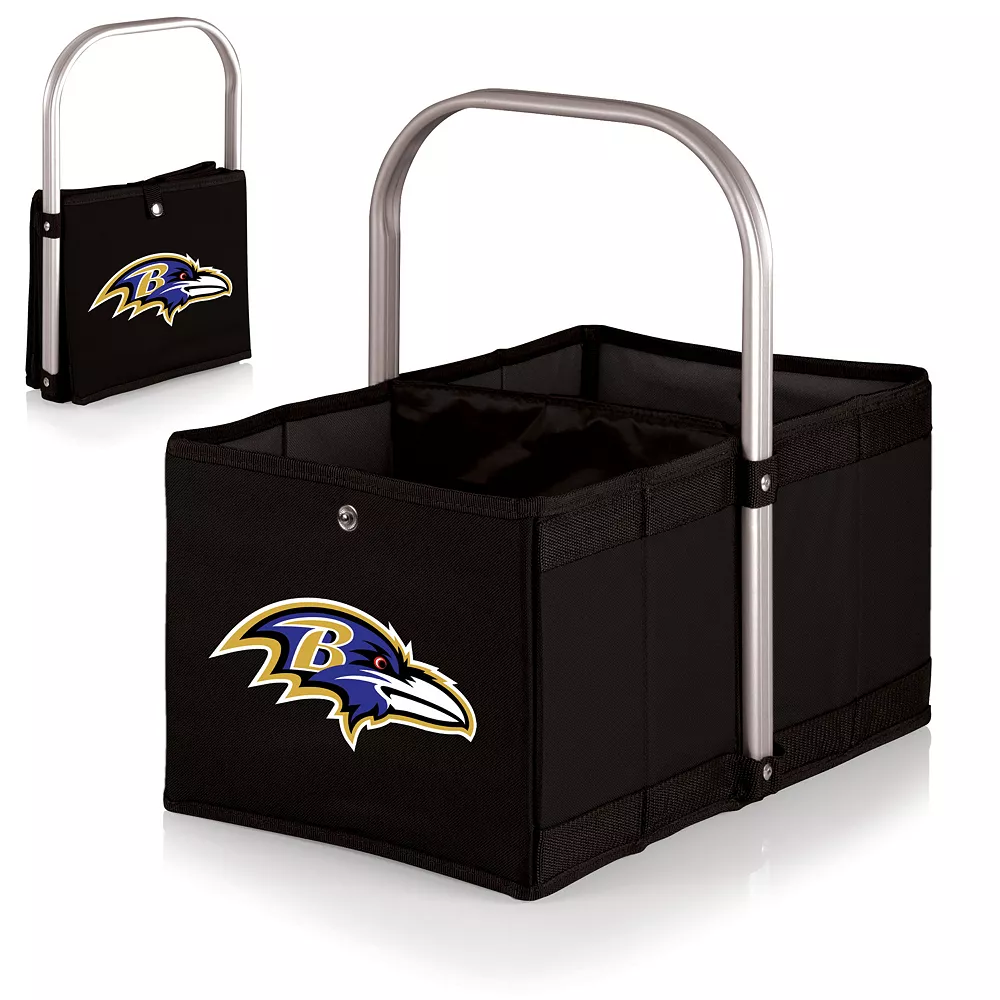 Picnic Time Baltimore Ravens Urban Folding Picnic Basket