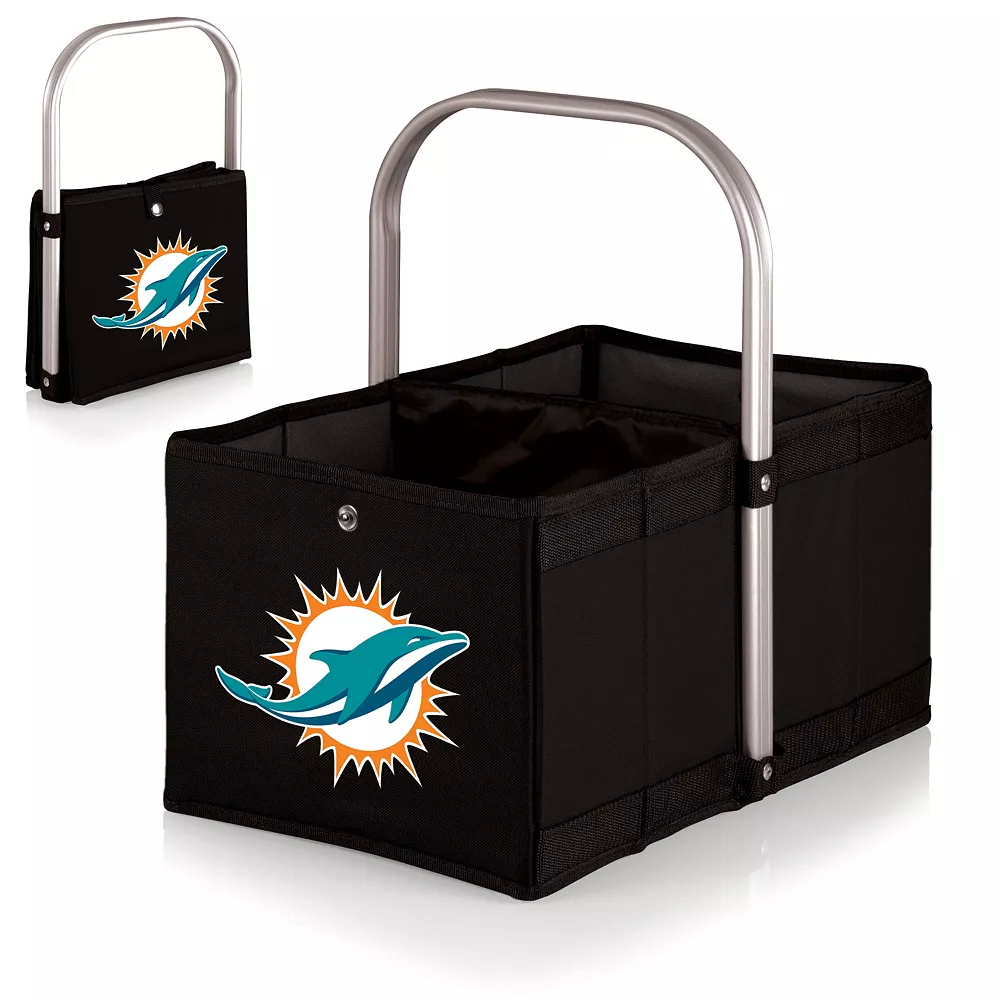 Picnic Time Miami Dolphins Urban Folding Picnic Basket