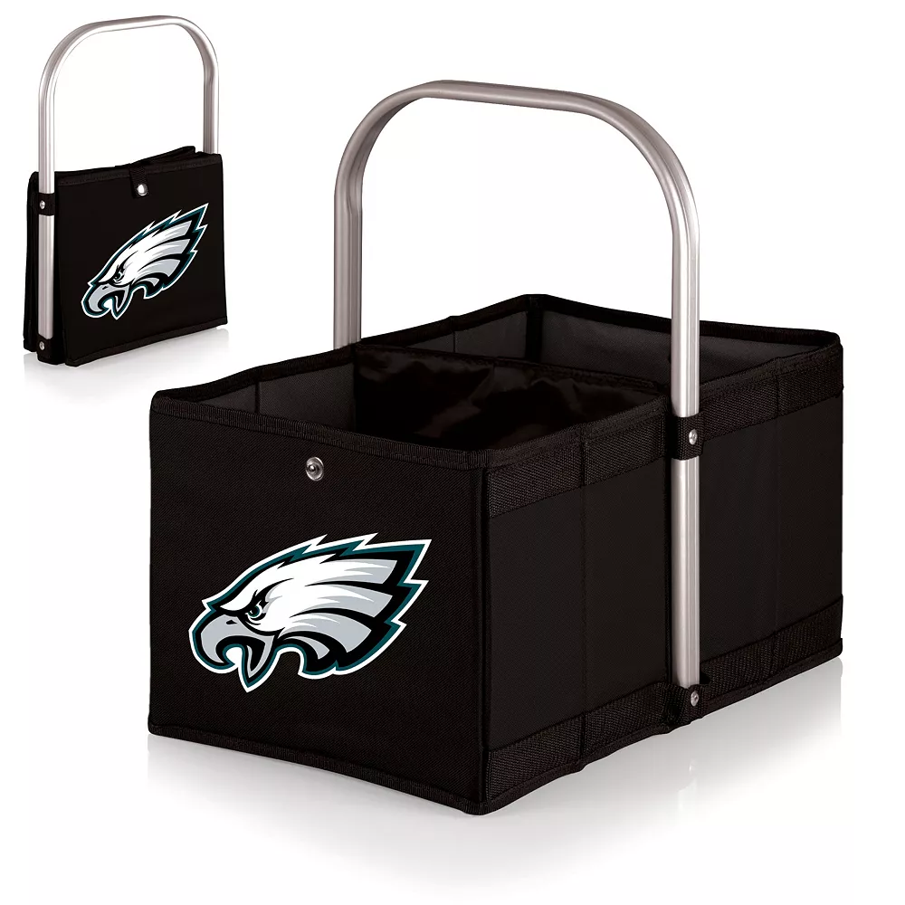 Picnic Time Philadelphia Eagles Urban Folding Picnic Basket 3 Picnic Time Philadelphia Eagles Urban Folding Picnic Basket