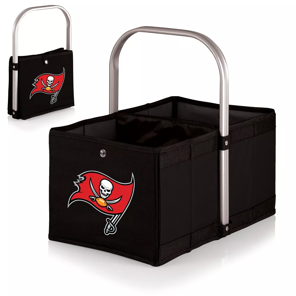 Picnic Time Tampa Bay Buccaneers Urban Folding Picnic Basket 3 Picnic Time Tampa Bay Buccaneers Urban Folding Picnic Basket