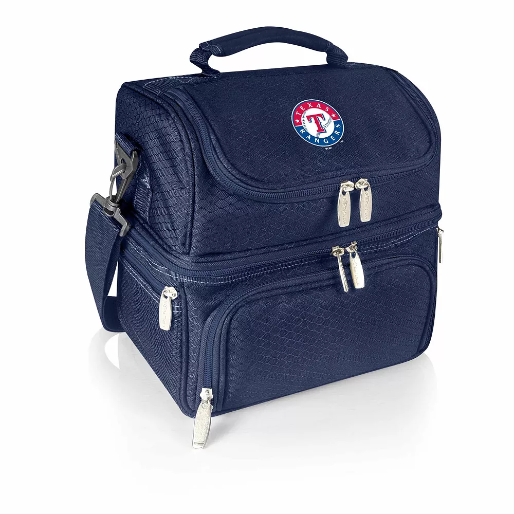 Picnic Time Texas Rangers Pranzo 7-Piece Insulated Cooler Lunch Tote Set 3 Picnic Time Texas Rangers Pranzo 7-Piece Insulated Cooler Lunch Tote Set