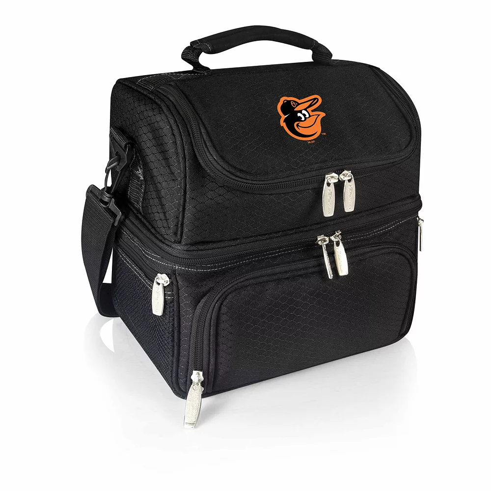 Picnic Time Baltimore Orioles Pranzo 7-Piece Insulated Cooler Lunch Tote Set 3 Picnic Time Baltimore Orioles Pranzo 7-Piece Insulated Cooler Lunch Tote Set