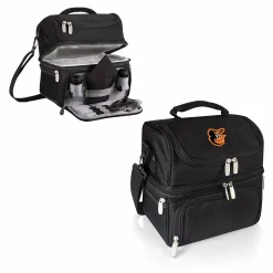 Picnic Time Baltimore Orioles Pranzo 7-Piece Insulated Cooler Lunch Tote Set 5 Picnic Time Baltimore Orioles Pranzo 7-Piece Insulated Cooler Lunch Tote Set -tableware shop 2421762 ALT