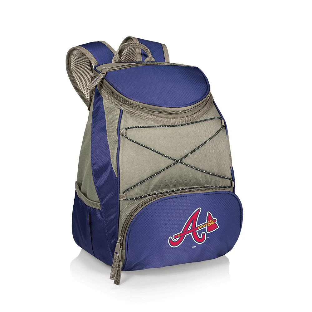 Picnic Time Atlanta Braves PTX Backpack Cooler 3 Picnic Time Atlanta Braves PTX Backpack Cooler