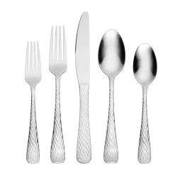 Hampton Forge Melody Hammered 45-pc. Flatware Set
