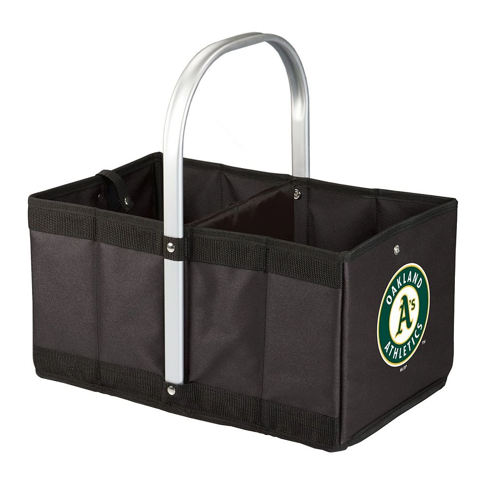 Picnic Time Oakland Athletics Urban Folding Picnic Basket 3 Picnic Time Oakland Athletics Urban Folding Picnic Basket