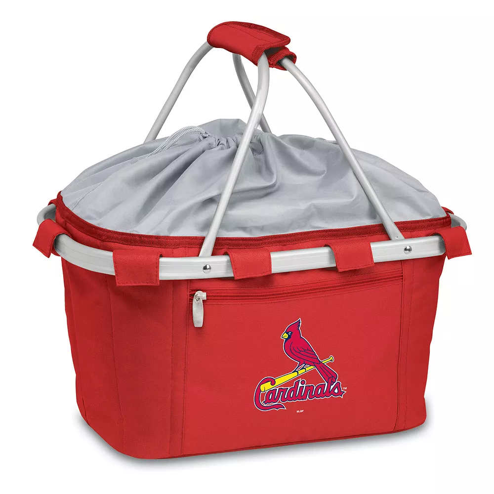Picnic Time St. Louis Cardinals Insulated Picnic Basket 3 Picnic Time St. Louis Cardinals Insulated Picnic Basket