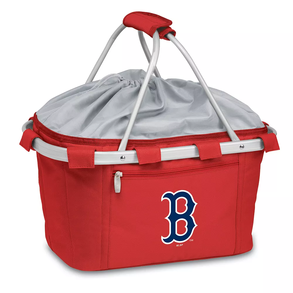 Picnic Time Boston Red Sox Insulated Picnic Basket 3 Picnic Time Boston Red Sox Insulated Picnic Basket