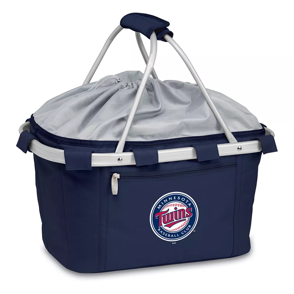 Picnic Time Minnesota Twins Insulated Picnic Basket 3 Picnic Time Minnesota Twins Insulated Picnic Basket