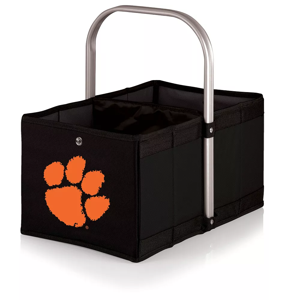 Picnic Time Clemson Tigers Urban Folding Picnic Basket 3 Picnic Time Clemson Tigers Urban Folding Picnic Basket