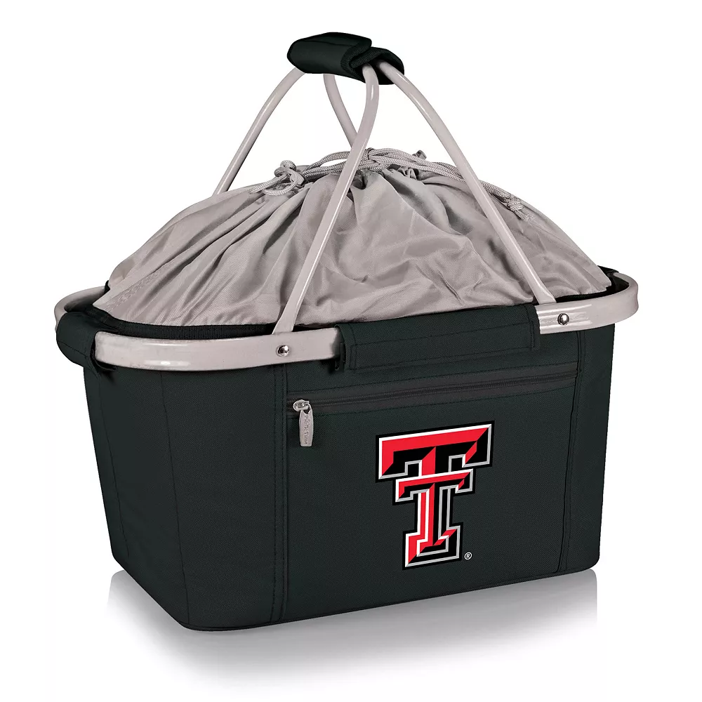 Picnic Time Texas Tech Red Raiders Metro Insulated Picnic Basket 3 Picnic Time Texas Tech Red Raiders Metro Insulated Picnic Basket