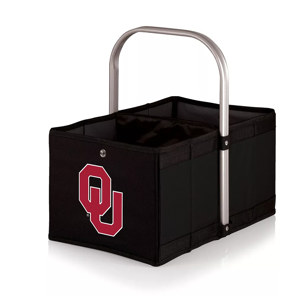 Picnic Time Oklahoma Sooners Urban Folding Picnic Basket