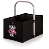 Picnic Time Wisconsin Badgers Urban Folding Picnic Basket 2 Picnic Time Wisconsin Badgers Urban Folding Picnic Basket -tableware shop 3210882 Wis Black