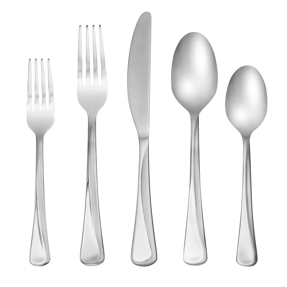 Cambridge Glenda 42-piece Flatware Set With Caddy 3 Cambridge Glenda 42-piece Flatware Set With Caddy
