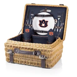 Unbranded Picnic Time Auburn Tigers Champion Picnic Basket Set