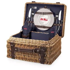 Unbranded Picnic Time Ole Miss Rebels Champion Picnic Basket Set