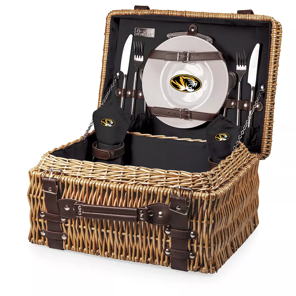 Picnic Time Missouri Tigers Champion Picnic Basket Set 3 Picnic Time Missouri Tigers Champion Picnic Basket Set