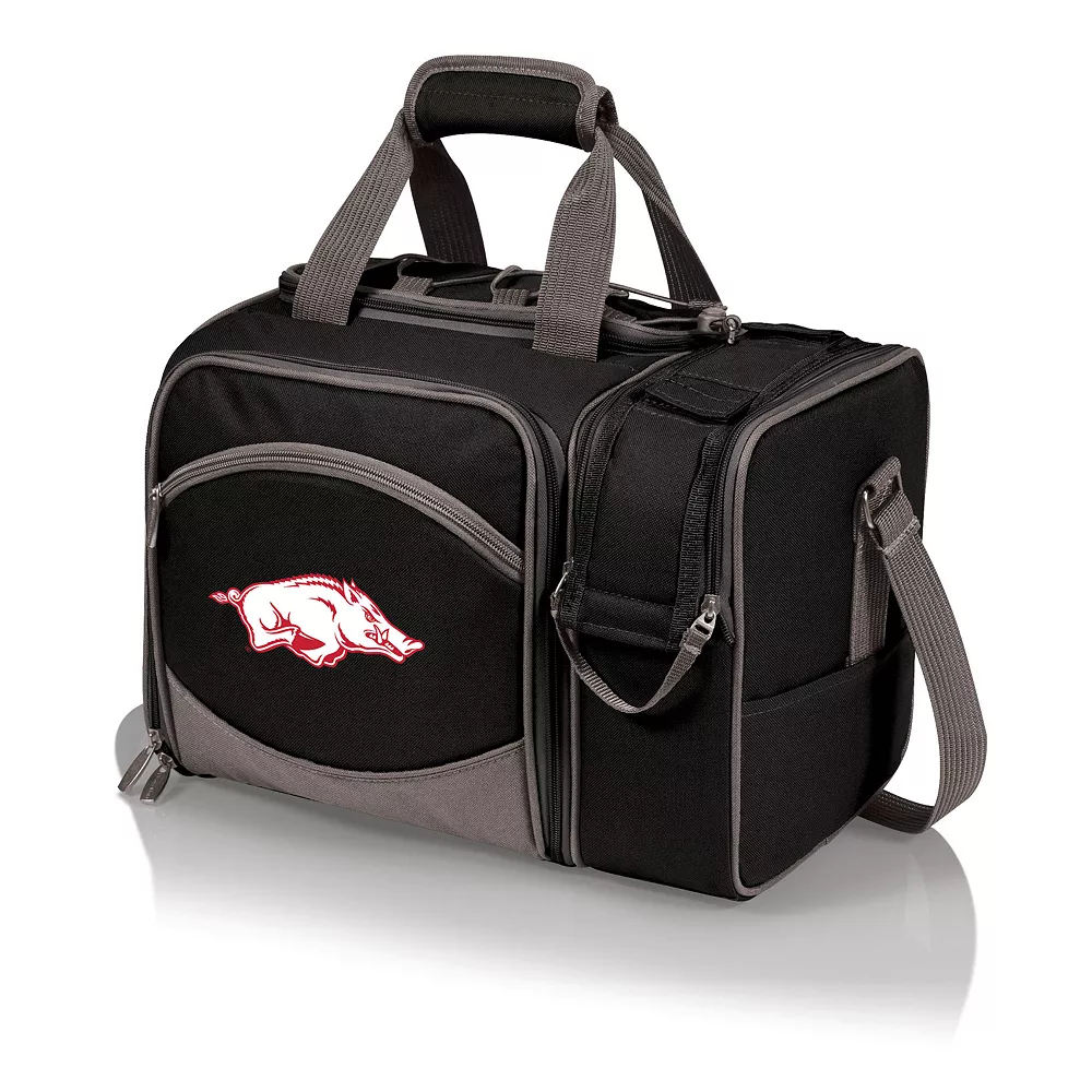 Picnic Time Arkansas Razorbacks Malibu Picnic Basket Cooler Set 3 Picnic Time Arkansas Razorbacks Malibu Picnic Basket Cooler Set