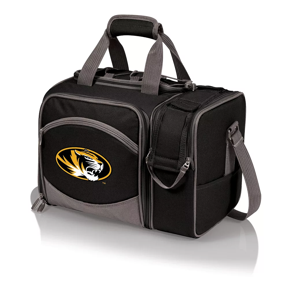 Picnic Time Missouri Tigers Malibu Picnic Basket Cooler Set 3 Picnic Time Missouri Tigers Malibu Picnic Basket Cooler Set