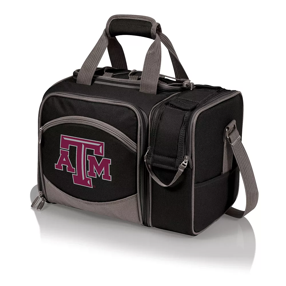 Picnic Time Texas A&M Aggies Malibu Picnic Basket Cooler Set 3 Picnic Time Texas A&M Aggies Malibu Picnic Basket Cooler Set