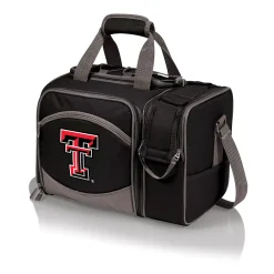 Picnic Time Texas Tech Red Raiders Malibu Picnic Basket Cooler Set