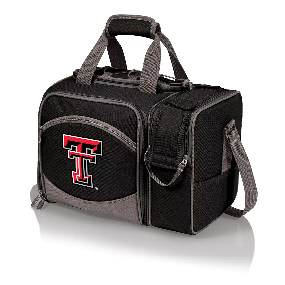 Picnic Time Texas Tech Red Raiders Malibu Picnic Basket Cooler Set 3 Picnic Time Texas Tech Red Raiders Malibu Picnic Basket Cooler Set