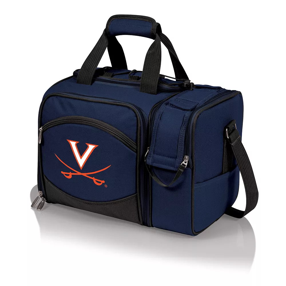 Picnic Time Virginia Cavaliers Malibu Picnic Basket Cooler Set 3 Picnic Time Virginia Cavaliers Malibu Picnic Basket Cooler Set