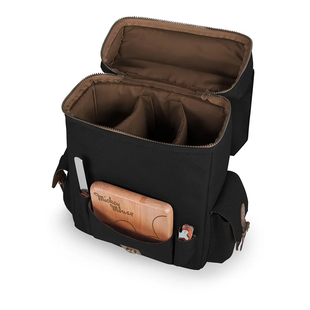 Disney's Mickey Mouse 3-Bottle Wine & Cheese Tote By Picnic Time - Image 3