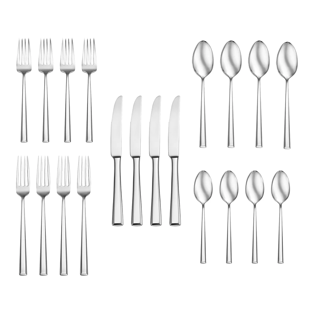 Oneida Pearce 20-pc. Flatware Set 4 Oneida Pearce 20-pc. Flatware Set - Image 2