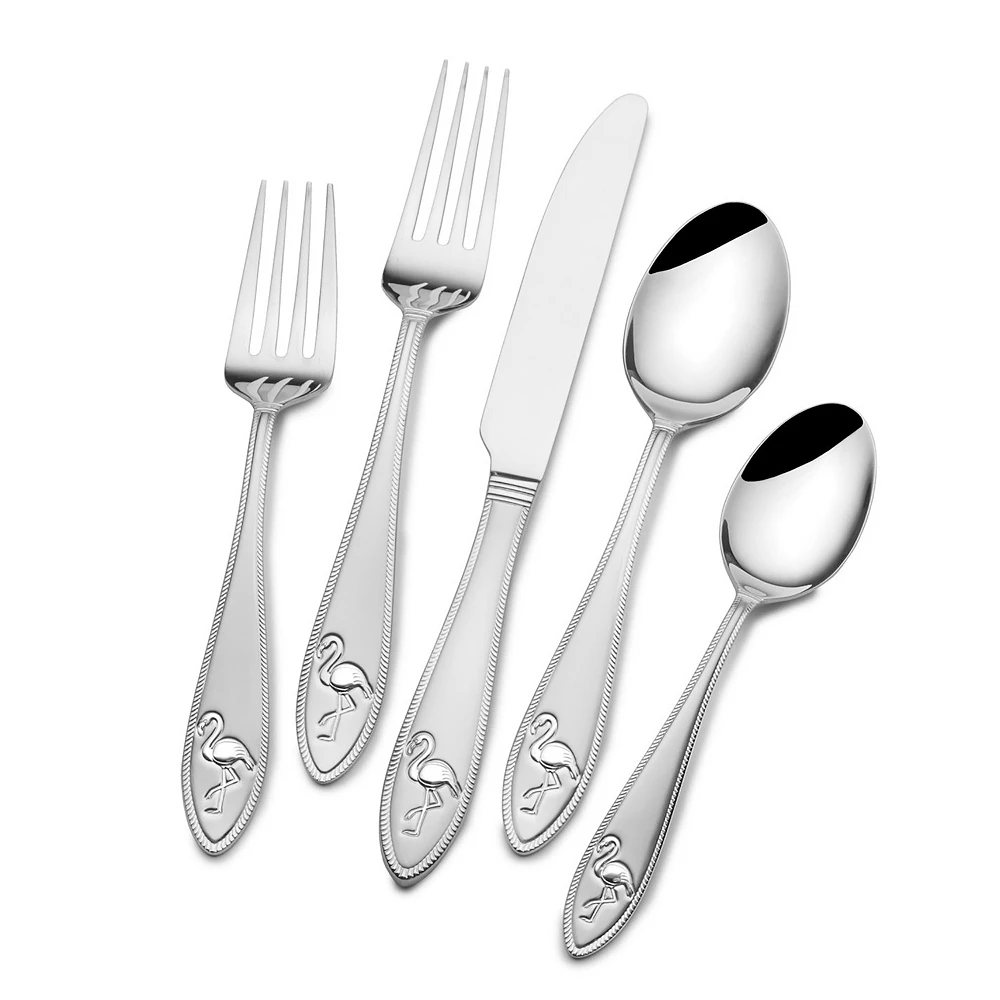 Towle Living Flamingo 20-pc. Flatware Set 3 Towle Living Flamingo 20-pc. Flatware Set