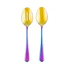 Food Network™ 2-pc. Classic Rainbow Serving Spoon & Slotted Spoon Set 1 Food Network™ 2-pc. Classic Rainbow Serving Spoon & Slotted Spoon Set -tableware shop 4409995
