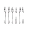 Food Network™ 6-pc. Classic Silver Salad Fork Set