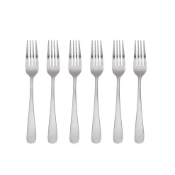 Food Network™ 6-pc. Classic Silver Salad Fork Set