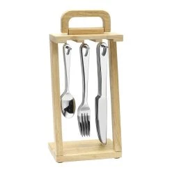 Mikasa 18-pc. Bombay Flatware Set With Hanging Caddy