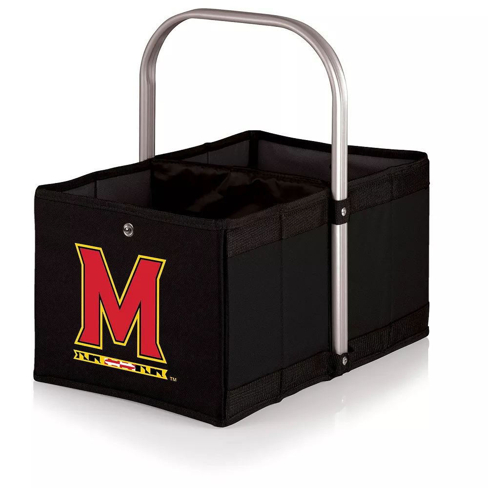 Picnic Time Maryland Terrapins Urban Collapsible Basket 3 Picnic Time Maryland Terrapins Urban Collapsible Basket