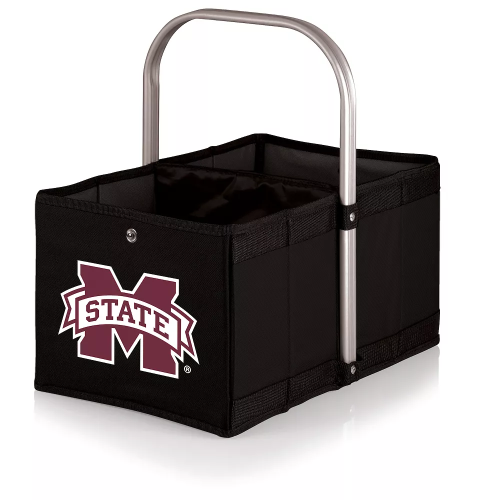 Picnic Time Mississippi State Bulldogs Urban Collapsible Basket 3 Picnic Time Mississippi State Bulldogs Urban Collapsible Basket