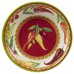 Certified International Red Hot 5-pc. Melamine Salad/Serving Set 7 Certified International Red Hot 5-pc. Melamine Salad/Serving Set -tableware shop 4986719 ALT2