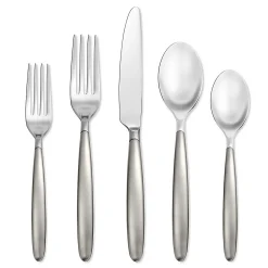 Skandia Tidal Frosted 20-pc. Flatware Set