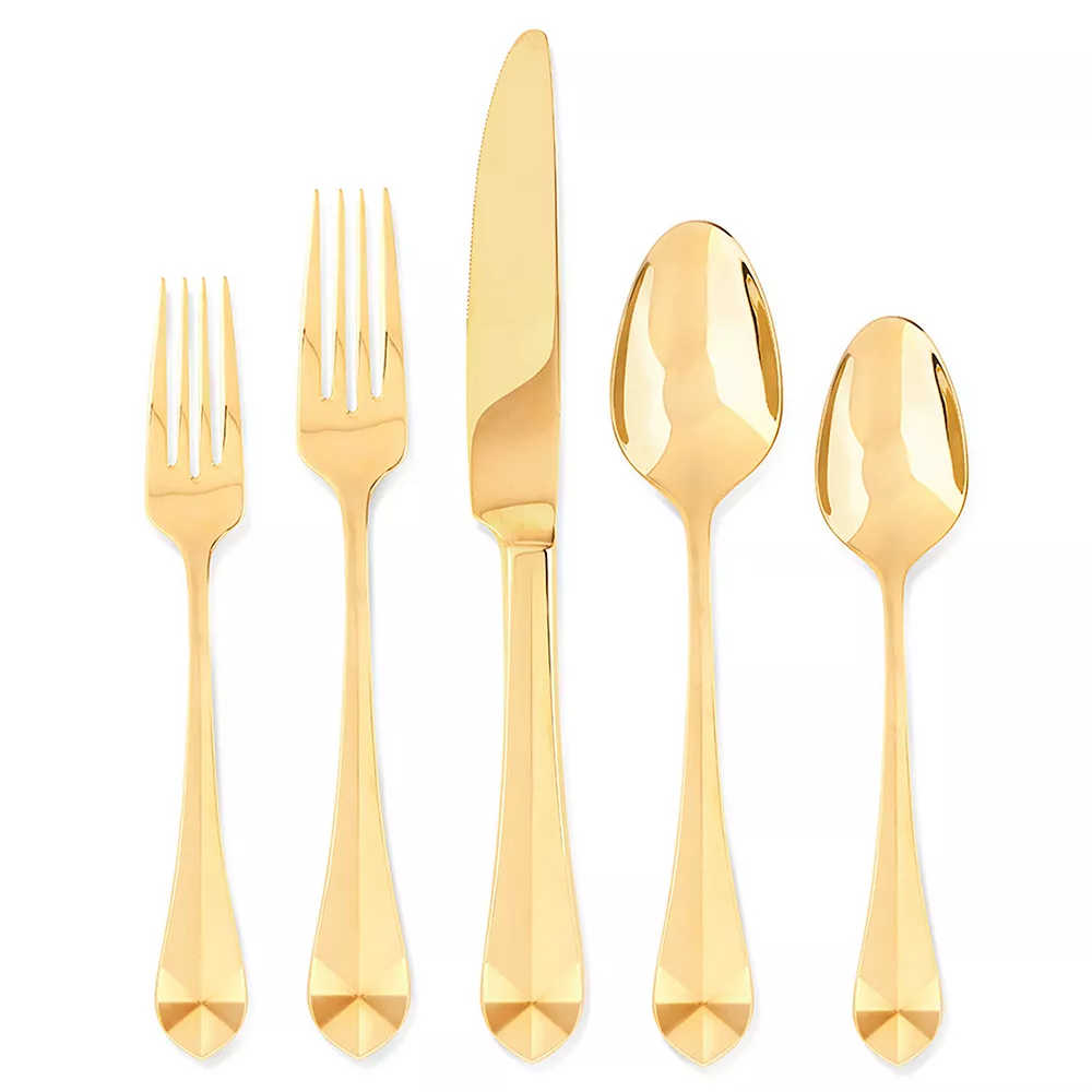 Argent Belvoir Gold 20-pc. Flatware Set