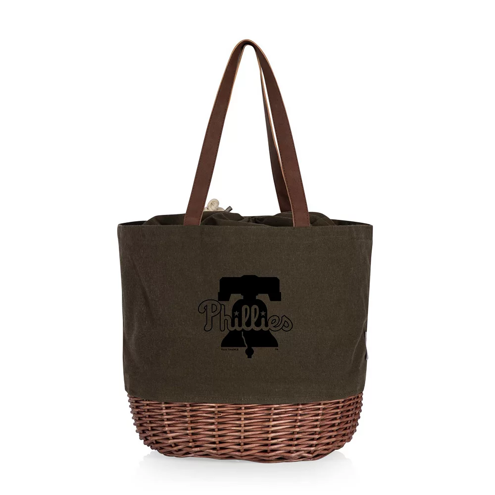 Picnic Time Philadelphia Phillies Coronado Basket Tote 3 Picnic Time Philadelphia Phillies Coronado Basket Tote