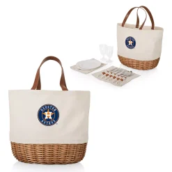 Alternative view of Picnic Time Houston Astros Promenade Picnic Basket Set