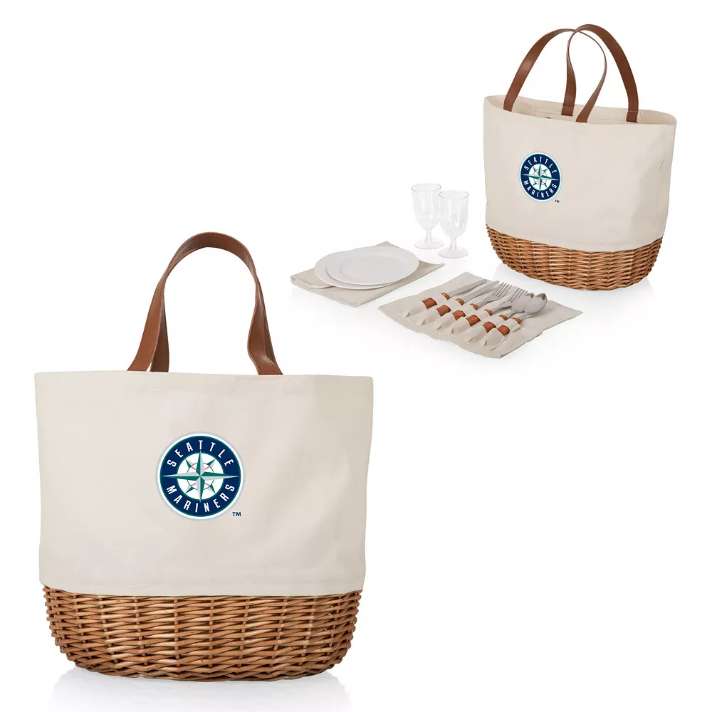 Picnic Time Seattle Mariners Promenade Picnic Basket Set - Image 2