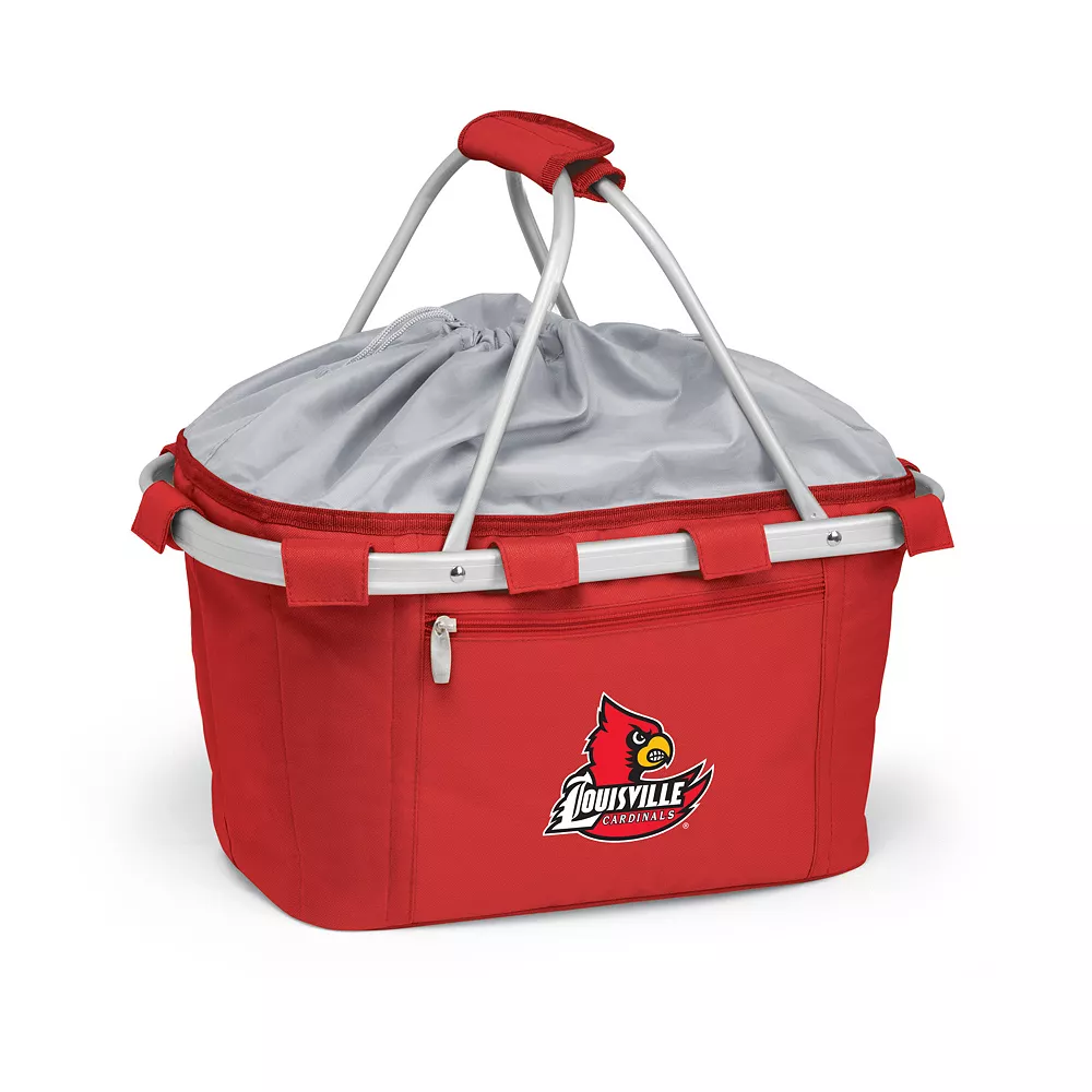 Louisville Cardinals Insulated Picnic Basket 3 Louisville Cardinals Insulated Picnic Basket