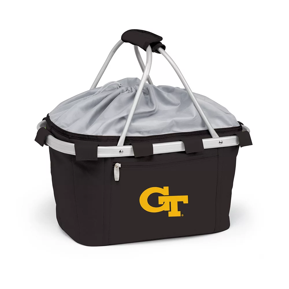 Georgia Tech Yellow Jackets Insulated Picnic Basket 3 Georgia Tech Yellow Jackets Insulated Picnic Basket