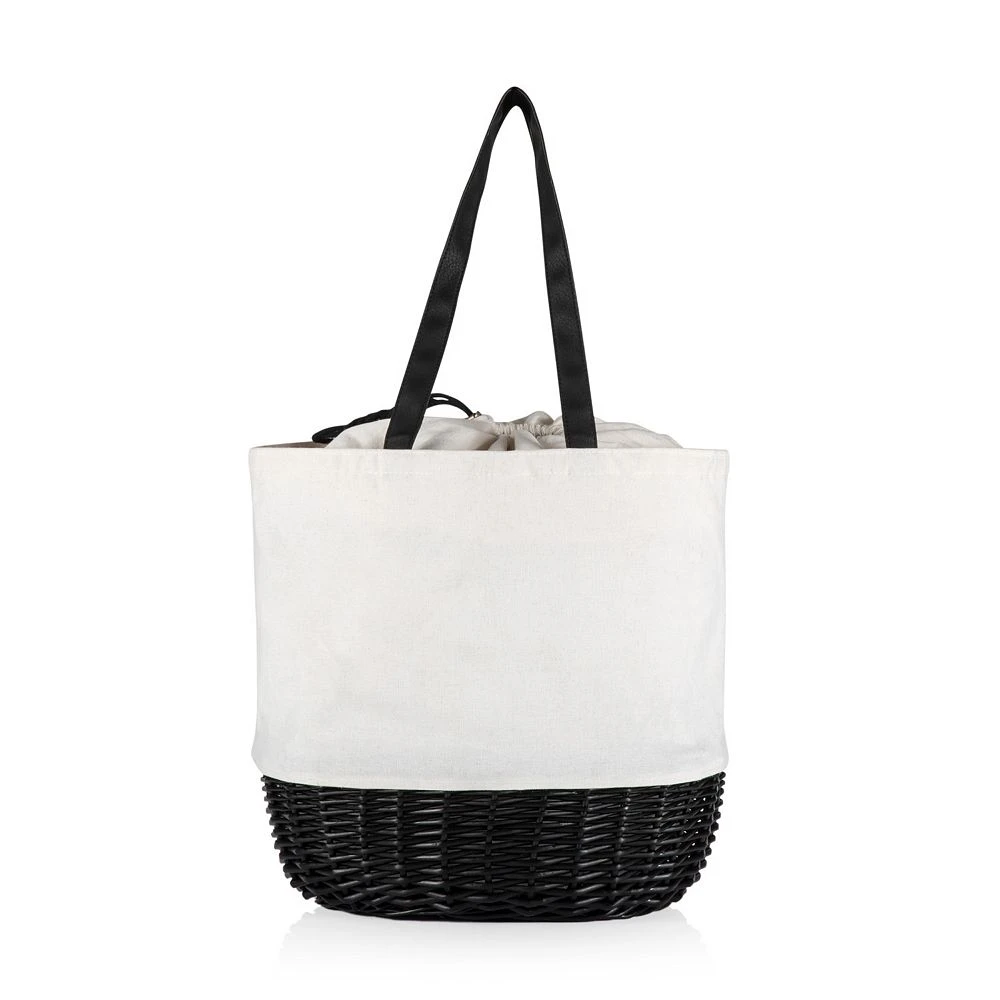 Picnic Time Coronado Canvas & Willow Basket Tote 3 Picnic Time Coronado Canvas & Willow Basket Tote