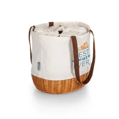 Disney / Pixar Luca Coronado Canvas & Willow Basket Tote By Picnic Time -tableware shop 5671985 ALT2