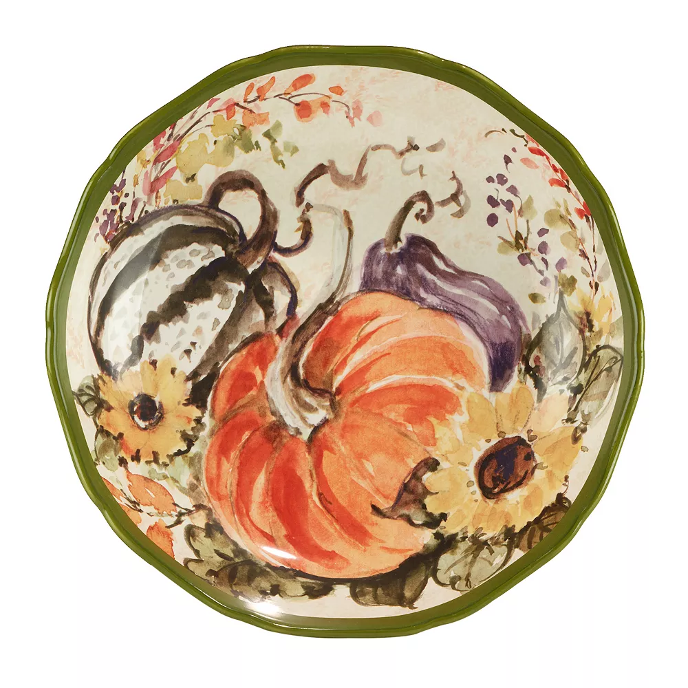 Certified International Harvest Morning Serving Bowl 3 Certified International Harvest Morning Serving Bowl