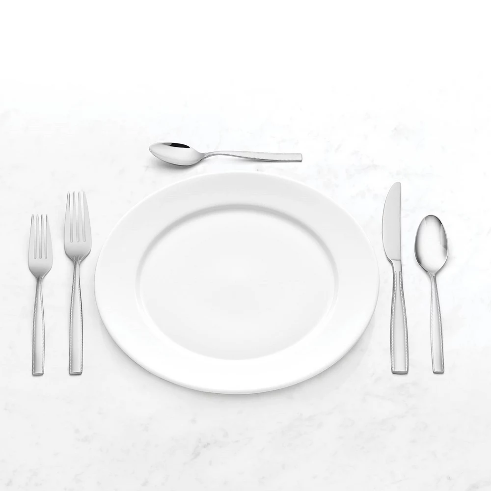 Food Network Iris 45-pc. Flatware Set - Image 2