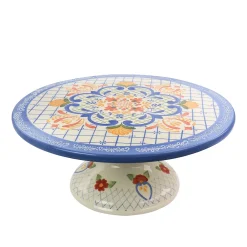 Laurie Gates California Designs Tierra Stoneware Cake Stand